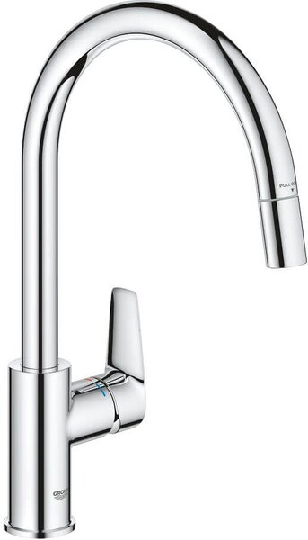 Grohe BauEdge baterie bucătărie pe picior crom 30536000