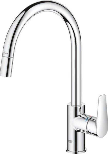 Grohe BauEdge baterie bucătărie pe picior crom 30536000