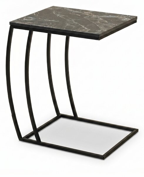 Masuta Cafea Laterala Adore C shape, 50x62x35 cm