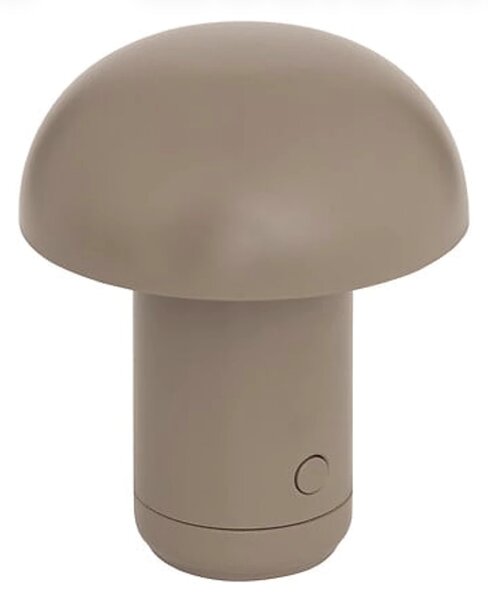 Lampă de birou LED FUNGHI 11,2 cm, maro