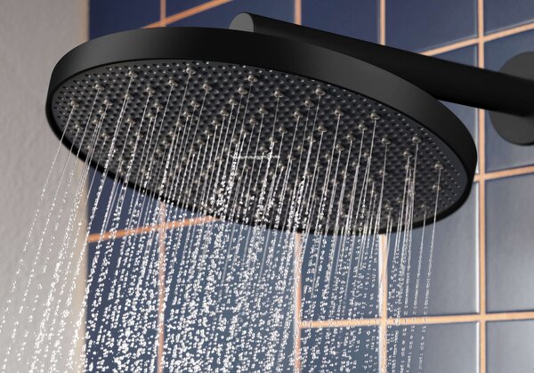 Hansgrohe Zesis S set de duș ascuns cu duș de ploaie negru 88002342