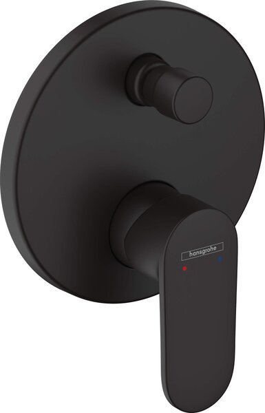 Hansgrohe Vernis set de duș ascuns cu duș de ploaie negru 88002340