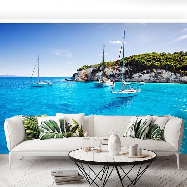 Fototapet Sailboat Bay
