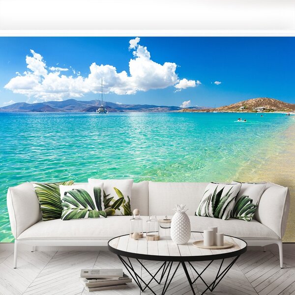 Fototapet plaja Grecia