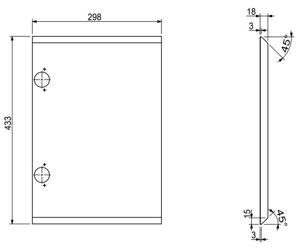 Mexen Orio, Dulap baie 100 cm cu lavoar dreapta Vela, 2S, 1D, alb mat, 91A13-10047-3-BBFFFF01-W23P01
