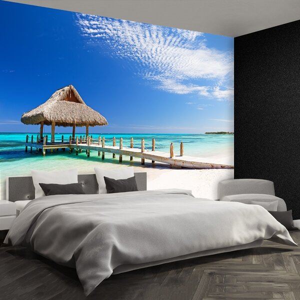 Fototapet White Beach