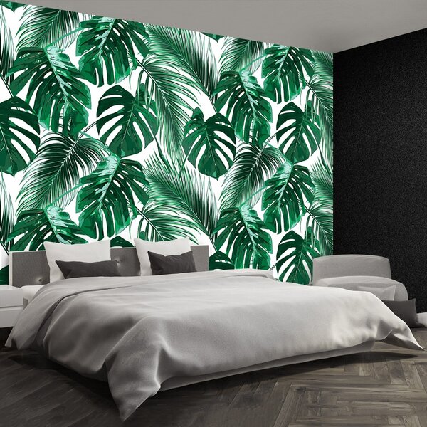 Fototapet Monstera este plin de găuri