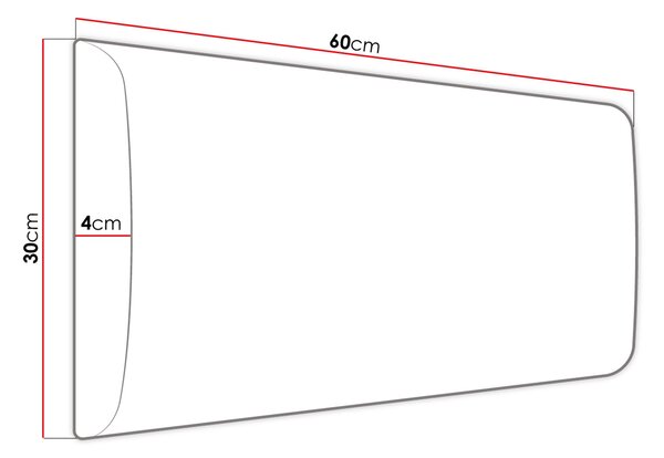 Z0ND0 Mobilier pentru hol Kendora 60 (cu 6 buc panouri tapițate Pazara 60x30) (manila 16). 1054015