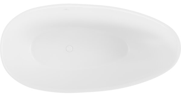 Mexen Milano, cadă de sine stătătoare din conglomerat 150 x 82 cm, alb mat, 57301508500