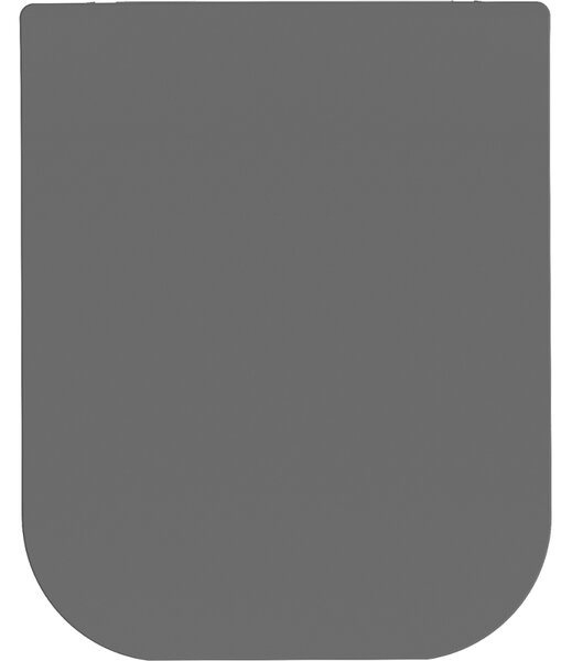 Mexen, placa Mexen Madox wolnoopadająca slim, duroplast, gri închis mat - 39154061