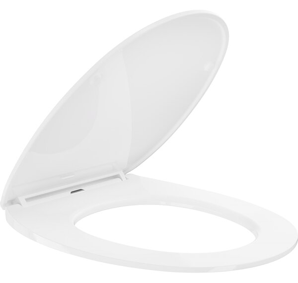 Mexen, Mexen Egg board wolnoopadająca slim, duroplast, polish alb - 39243000