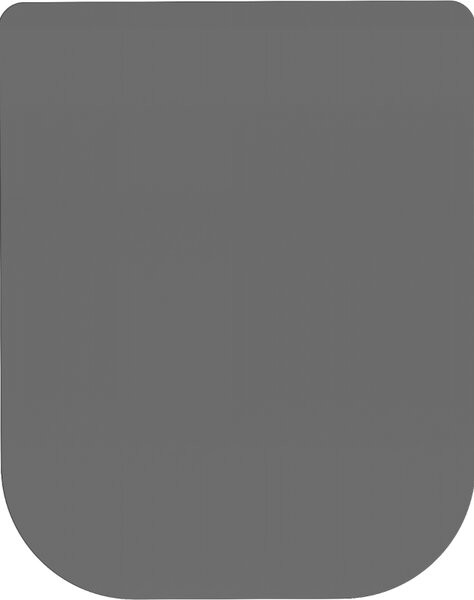 Mexen, Mexen Teo board wolnoopadająca slim, duroplast, szara ciemna mat - 39840071