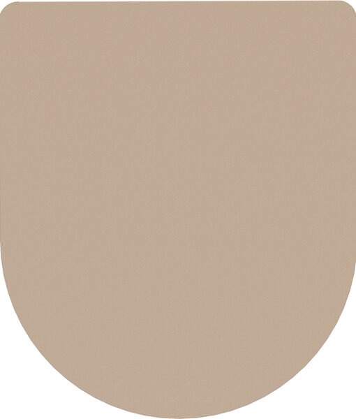 Mexen capac de WC care coboară încet, slim, duroplast, cappuccino mat - 39740064