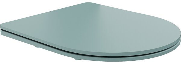 Mexen Lena, Rico, scaun toaleta cu inchidere moale, duroplast, verde deschis mat, 39740048