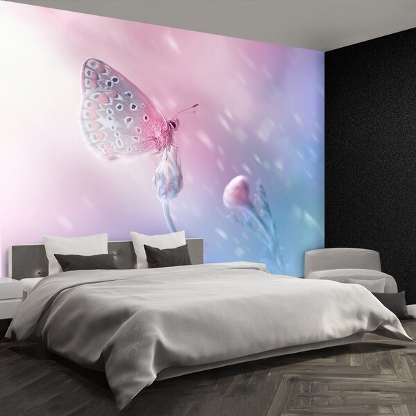 Fototapet Butterfly Flower
