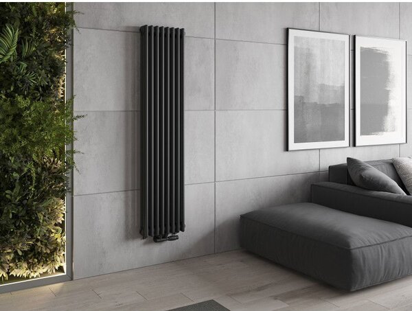 Mexen Denver radiator decorativ 1600 x 378 mm, 1487 W, antracit - W215-1600-378-00-66