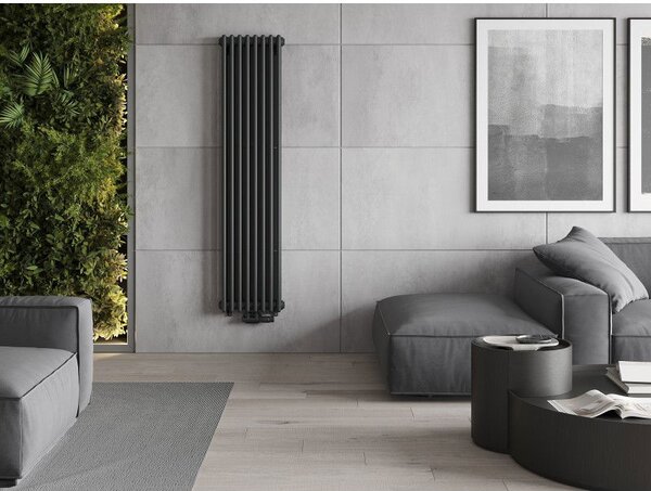 Mexen Denver radiator decorativ 1600 x 378 mm, 1487 W, antracit - W215-1600-378-00-66