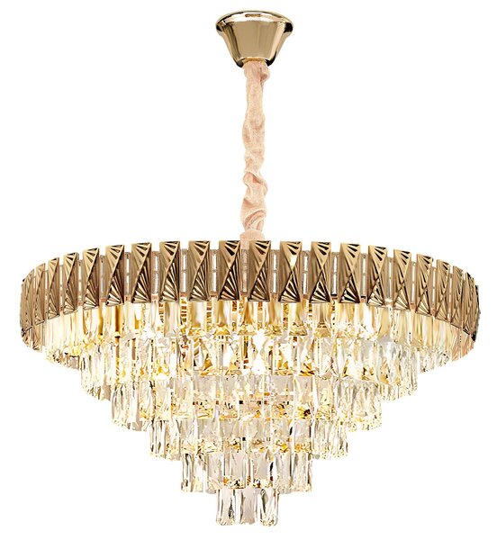 Lampă suspendată Cristal G061-CP 80CM GOLD