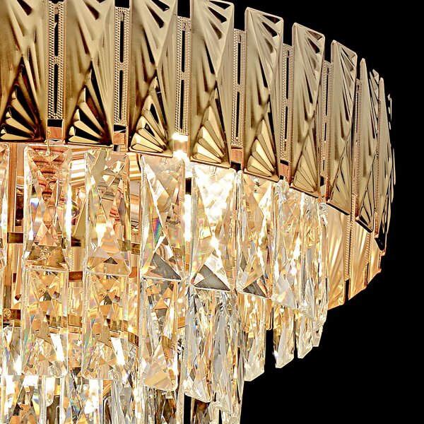 Lampă suspendată Cristal G061-CP 80CM GOLD