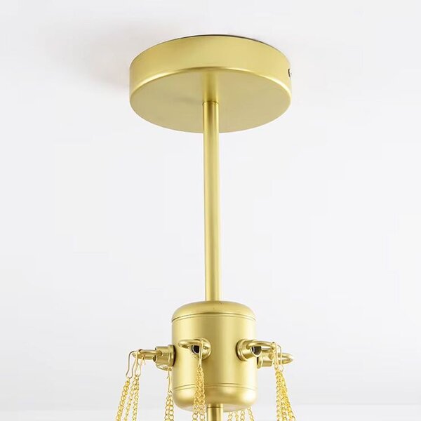 Lampă suspendată APP1688-12CP Gold