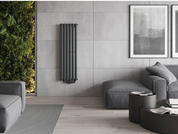 Mexen Oregon radiator decorativ 1200 x 360 mm, 417 W, antracit - W202-1200-350-00-66