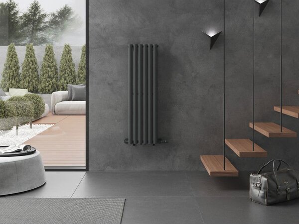 Mexen Oregon radiator decorativ 1200 x 360 mm, 417 W, antracit - W202-1200-350-00-66