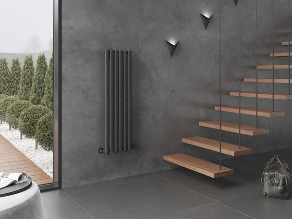 Mexen Oregon radiator decorativ 1200 x 360 mm, 417 W, antracit - W202-1200-350-00-66