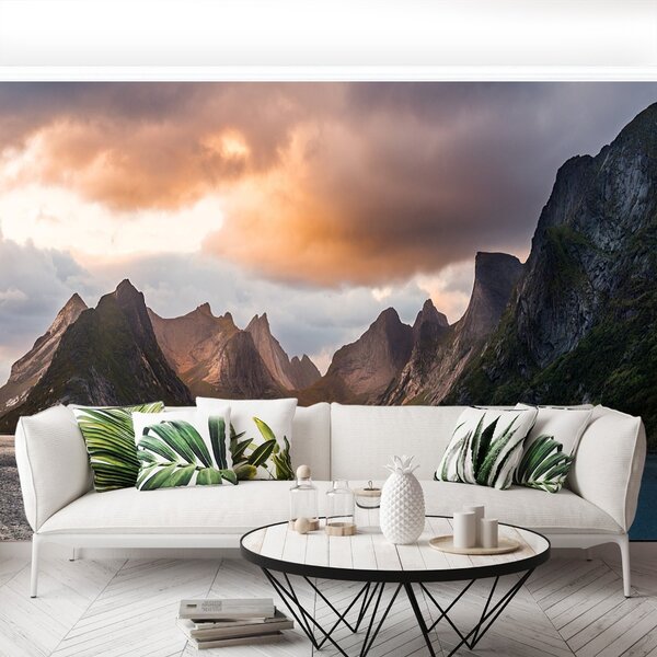 Fototapet Lofoten Norvegia