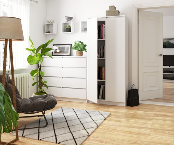 Dulap cu rafturi Rainer II (alb). Promo -15%. 1151949