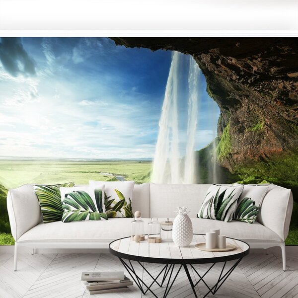 Fototapet Islanda Cascada