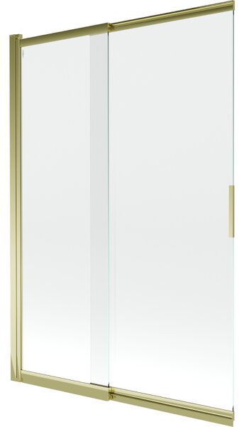 Mexen Fox paravan de duș cu 2 canaturi glisante 120 x 150 cm, transparent, auriu - 891-120-002-50-00