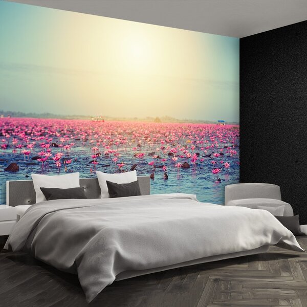 Fototapet Water Lilies Pond