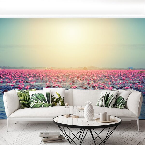 Fototapet Water Lilies Pond