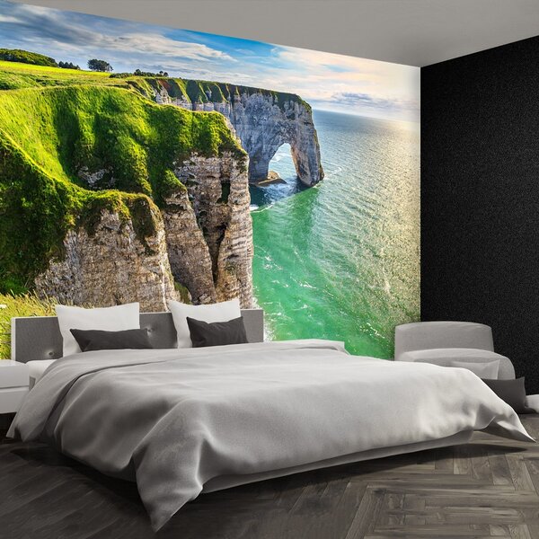 Fototapet Normandia Cliffs
