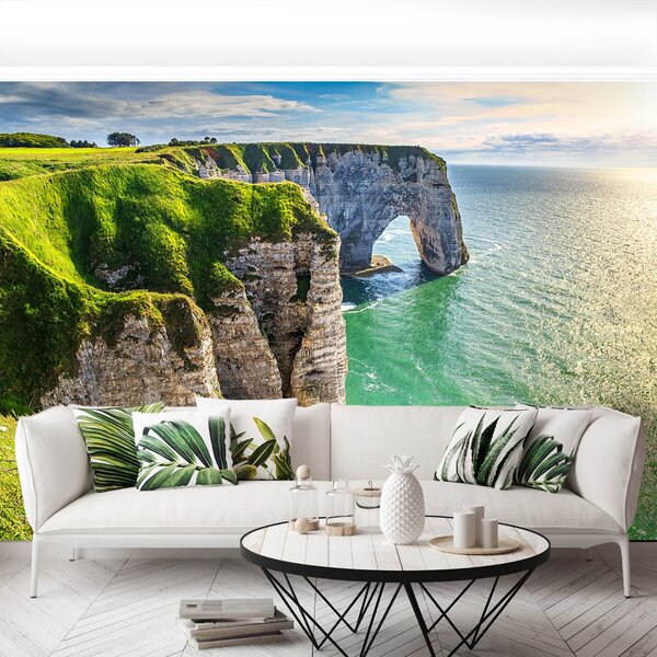 Fototapet Normandia Cliffs
