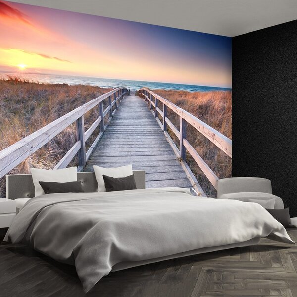Fototapet Wooden Path
