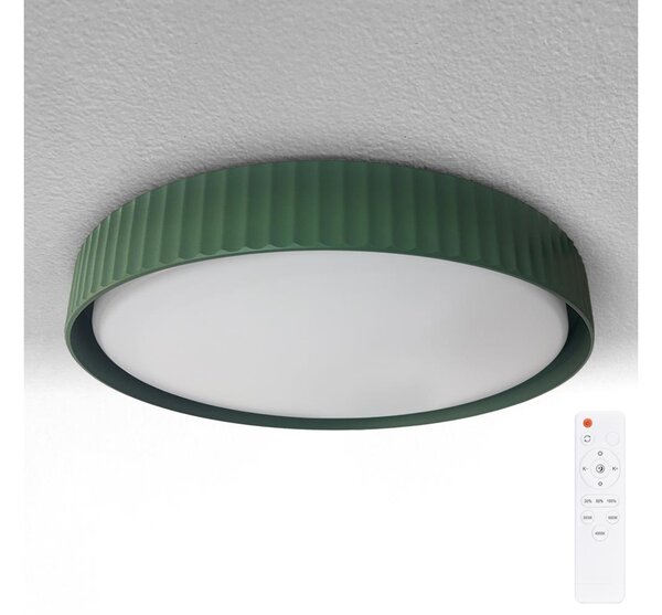 Brilagi - Plafonieră LED dimabilă LUCIA LED/48W/230V diam. 41 cm verde + telecomandă