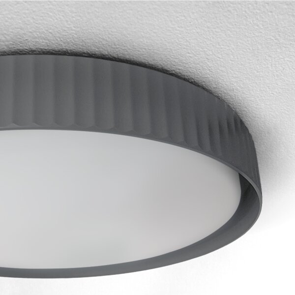 Brilagi - plafonieră LED dimabilă LUCIA LED/60W/230V diam. 59 cm gri + telecomandă
