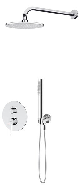 Set baterie cadă-duș Oltens Molle 34113100, cap de duș Oltens Vindel 37000100, 39400100, 37102100, 39304100, 37200100
