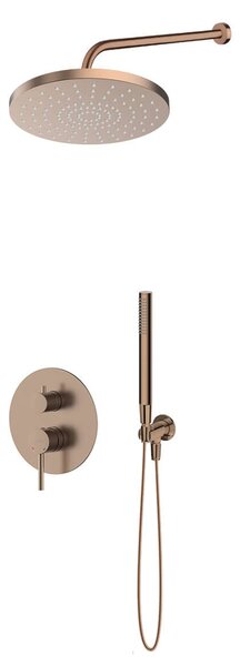 Set baterie cadă-duș Oltens Molle 34113610, cap de duș Oltens Pluva 37010610, 39402610, 39304610, 37102610, 37200610