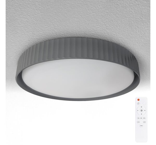 Brilagi - plafonieră LED dimabilă LUCIA LED/60W/230V diam. 59 cm gri + telecomandă