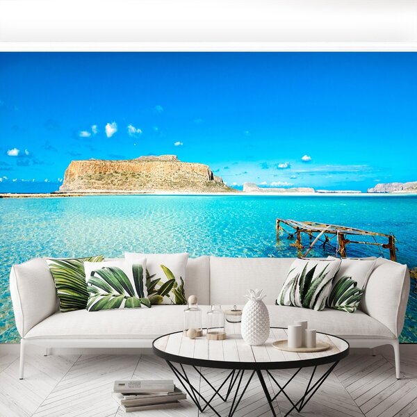 Fototapet Lagoon Grecia