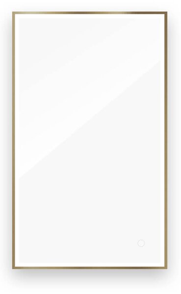 Oltens Nordlis oglindă 60x100 cm dreptunghiular cu iluminare cu covoraș de încălzire 64106510
