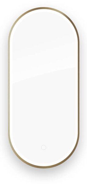 Oltens Nordlis oglindă 40x90 cm oval cu iluminare cu covoraș de încălzire 64103510