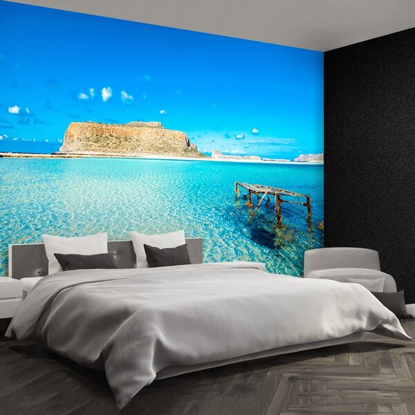 Fototapet Lagoon Grecia