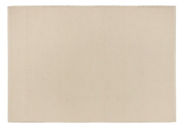 Covor bej țesut manual din lână 140x200 cm Talo – noo.ma