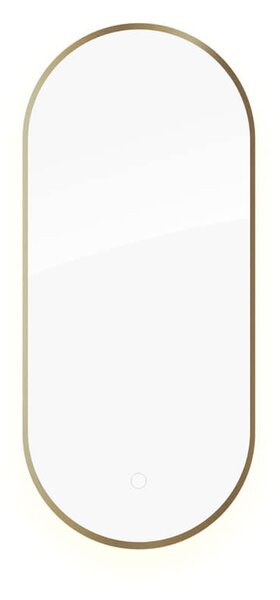 Oltens Nordlis oglindă 40x90 cm oval cu iluminare cu covoraș de încălzire 64113510