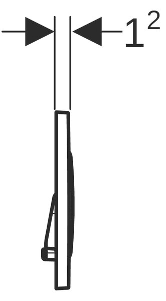 Geberit Sigma buton de spălare pentru WC alb 115.882.KK.1