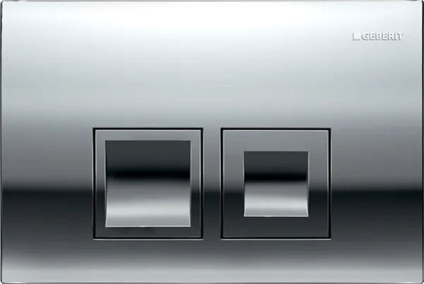 Geberit Delta25 buton de spălare pentru WC crom lucios 115.135.21.5