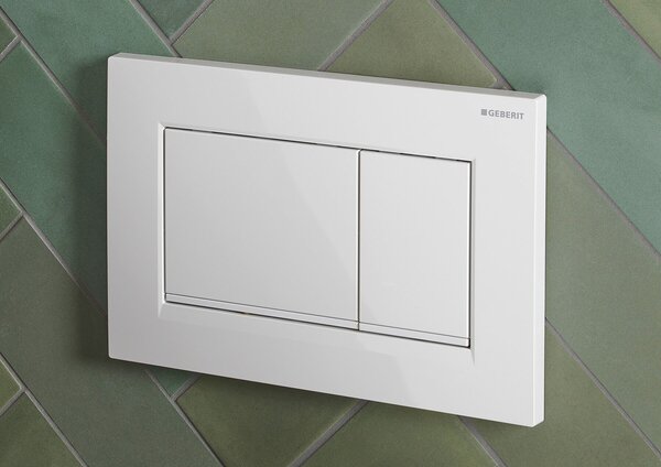 Geberit Sigma20 buton de spălare pentru WC alb 115.883.11.1
